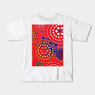 Circle Dots Kids T-Shirt